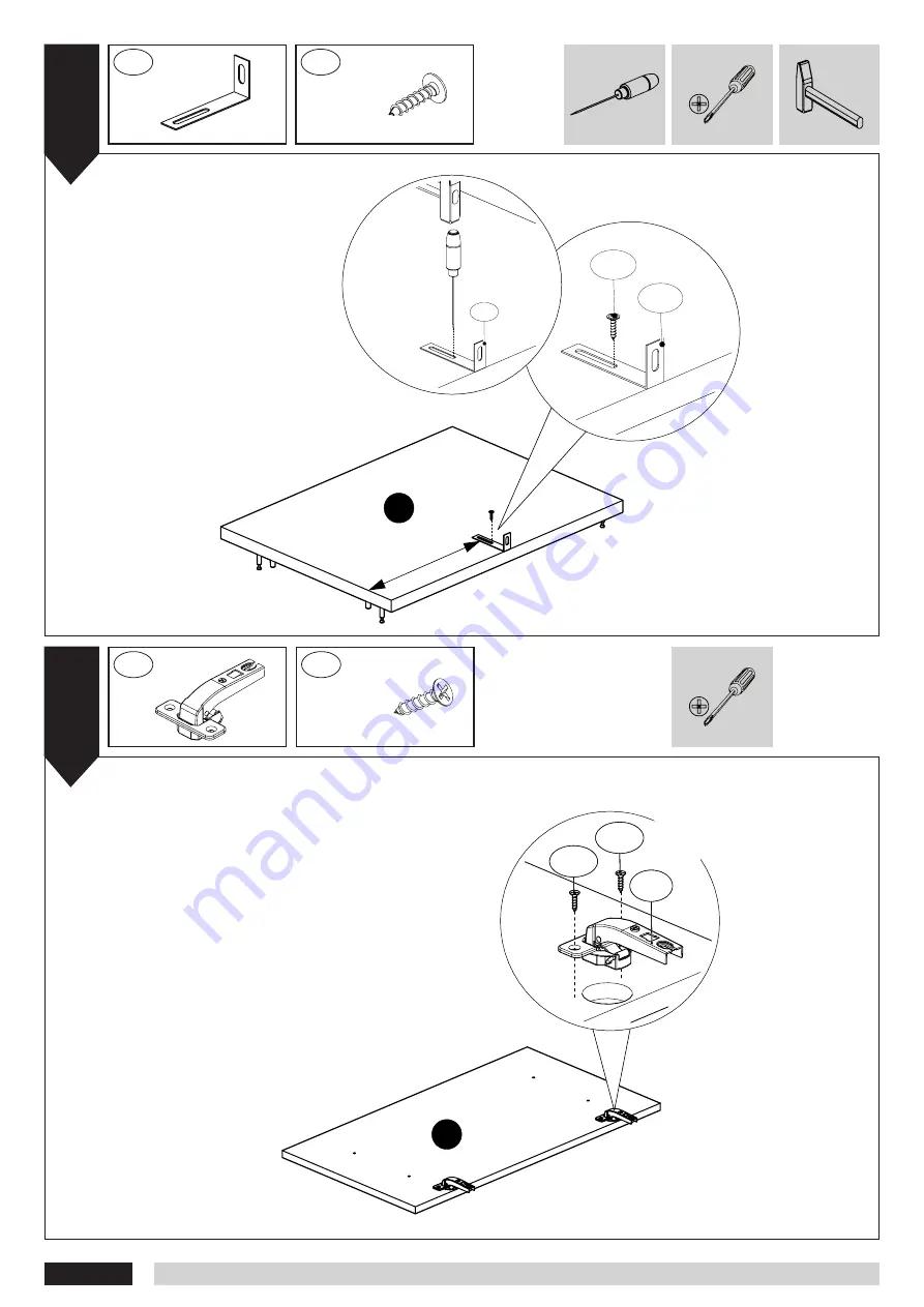 ML MEBLE LUIS 02 Assembling Instruction Download Page 6