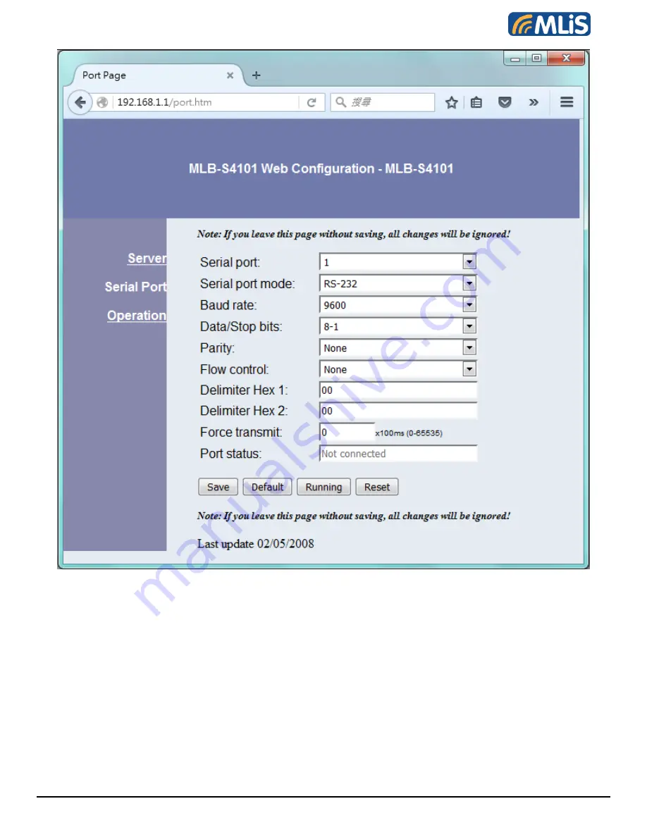 MLis MLB-S4101 Скачать руководство пользователя страница 37