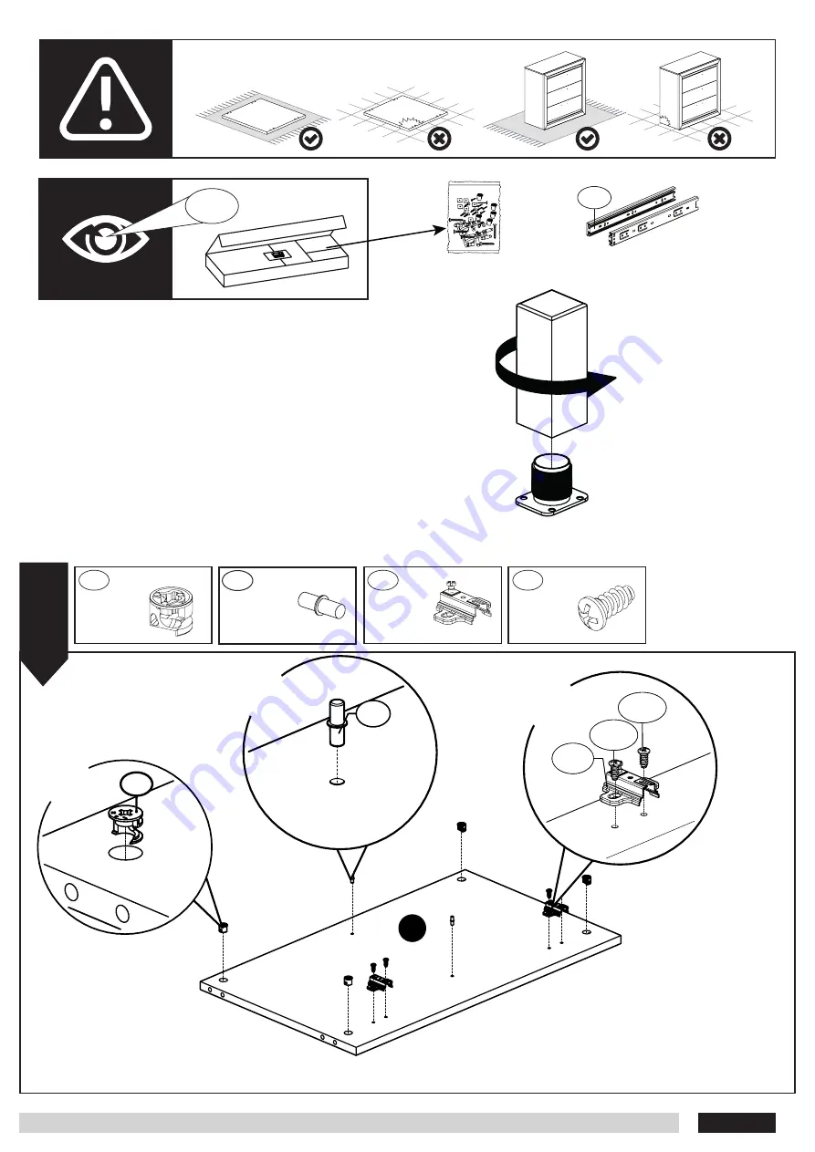 mlmeble NEVIO 12 Assembling Instruction Download Page 5