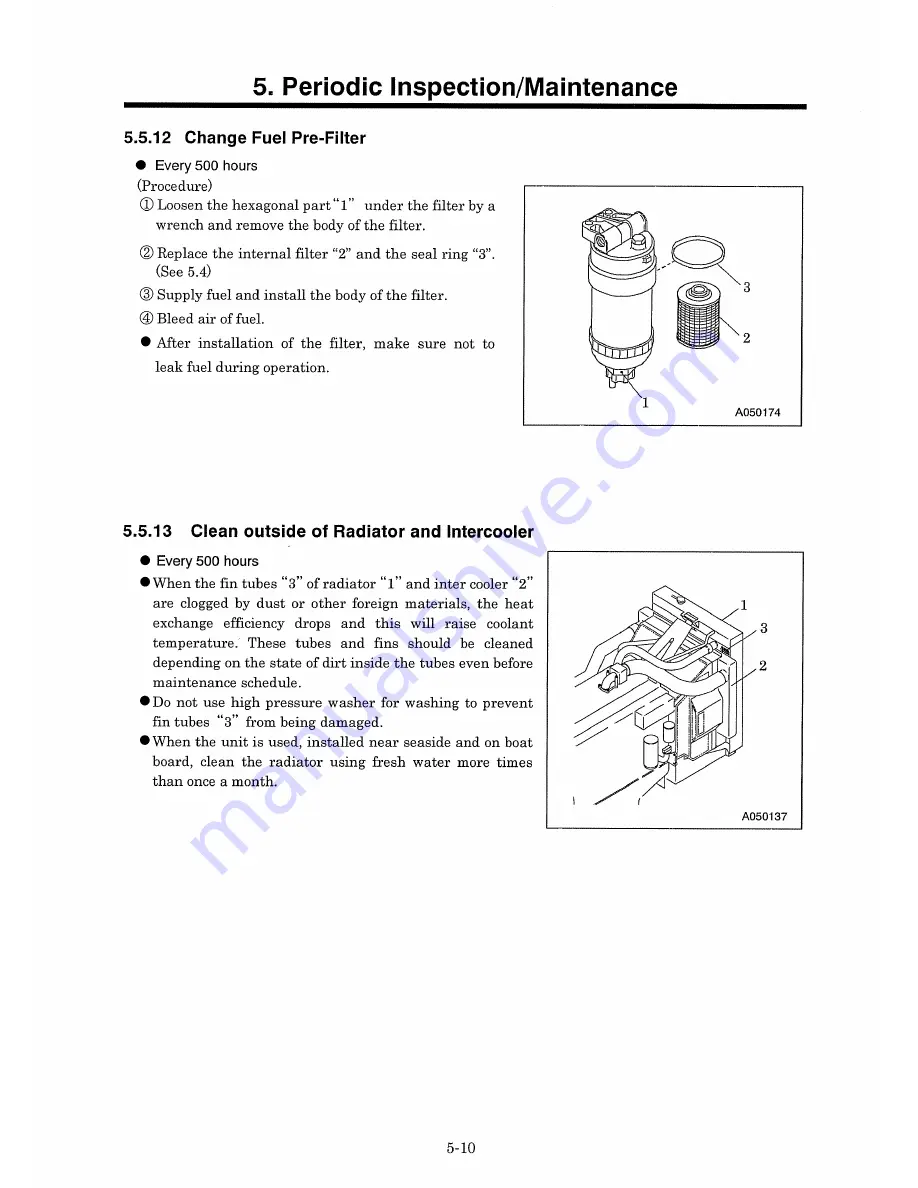 MMD Equipment AirMan SDG125S-6A6 Instructional Manual Download Page 50