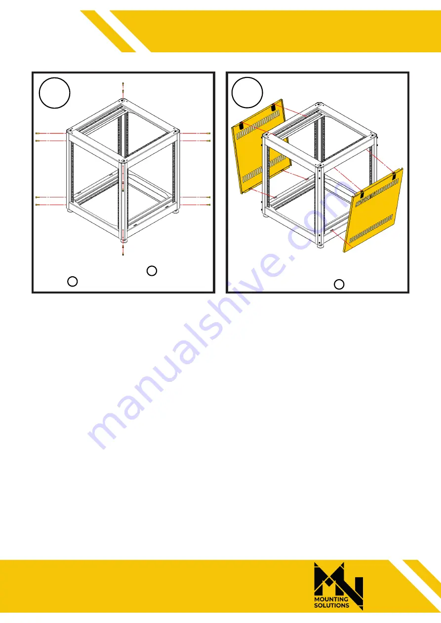 MN Mounting Solutions SR-600 Series Assembly Manual Download Page 4