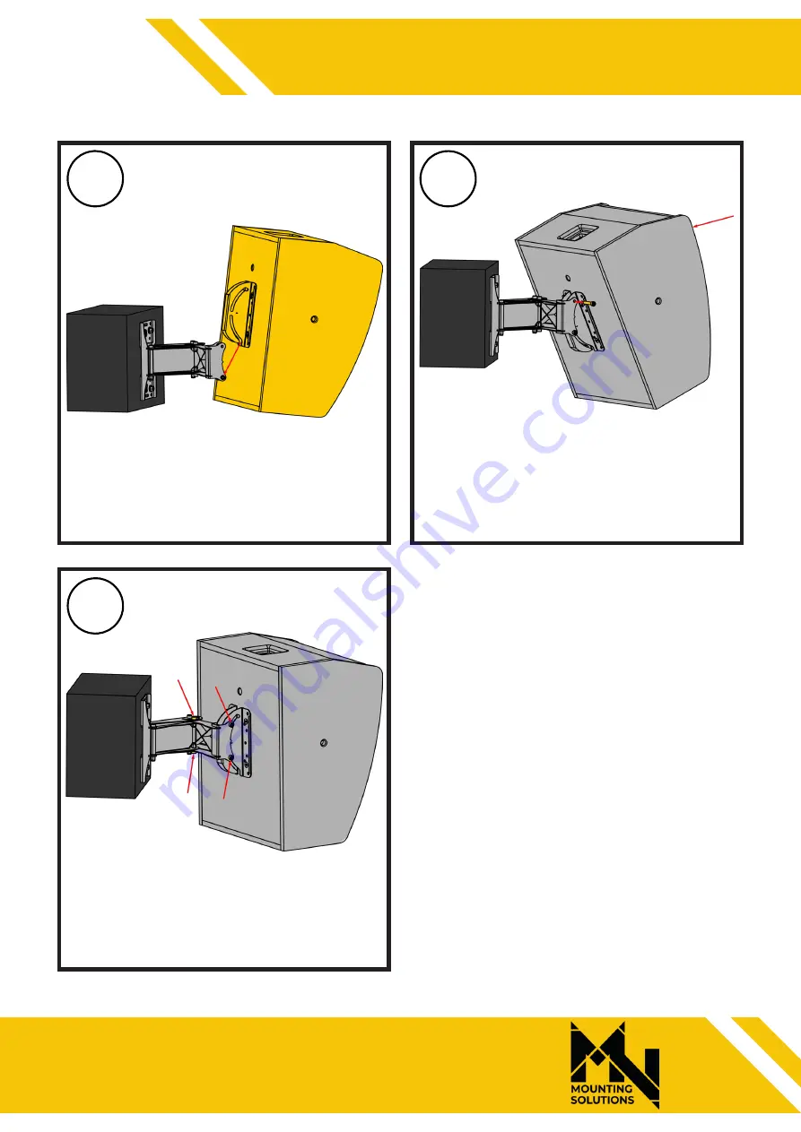 MN Mounting Solutions WRM Series Installation Manual Download Page 3