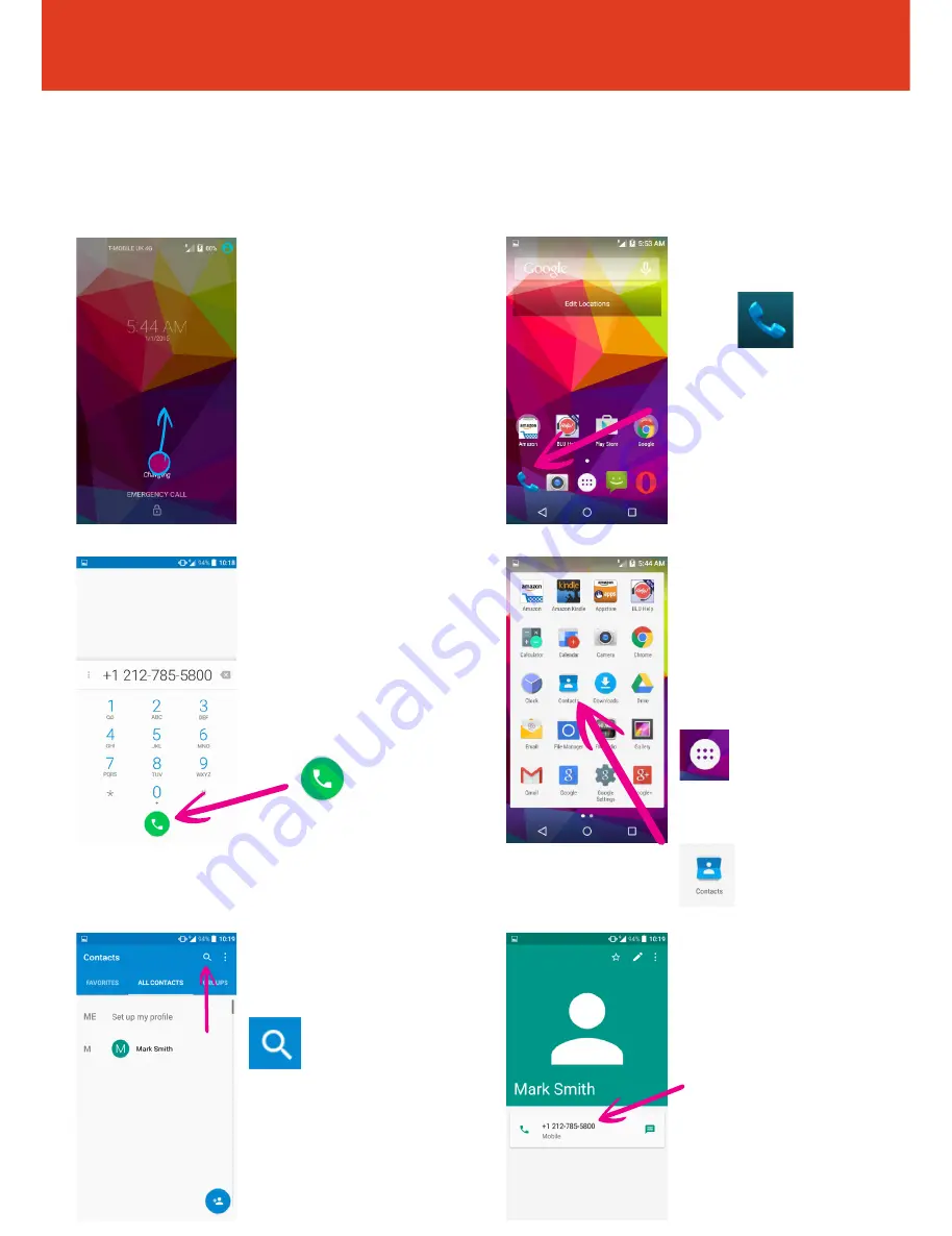 Mobal BLU Studio C5+5 LTE Quick Start Manual Download Page 6