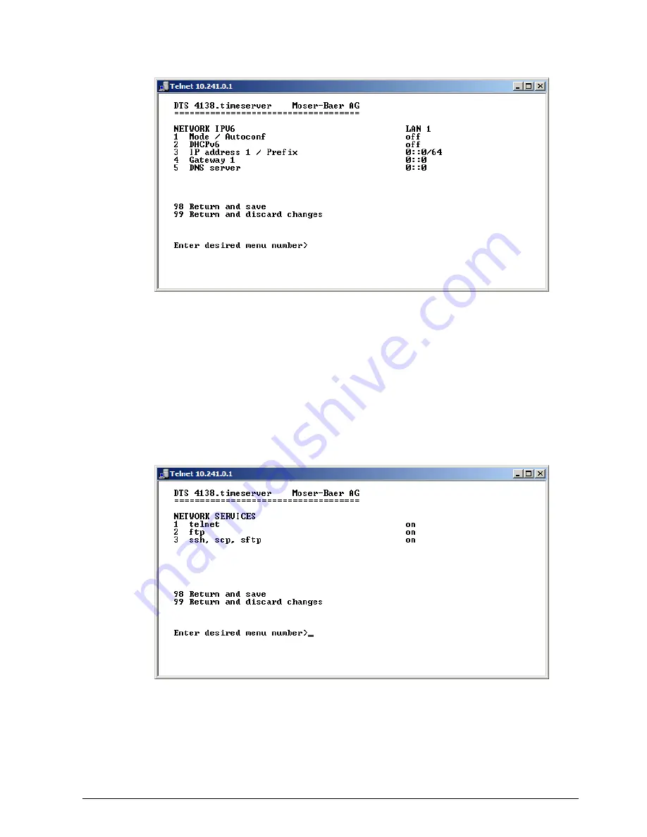 Mobatime DTS 4138.timeserver Скачать руководство пользователя страница 50