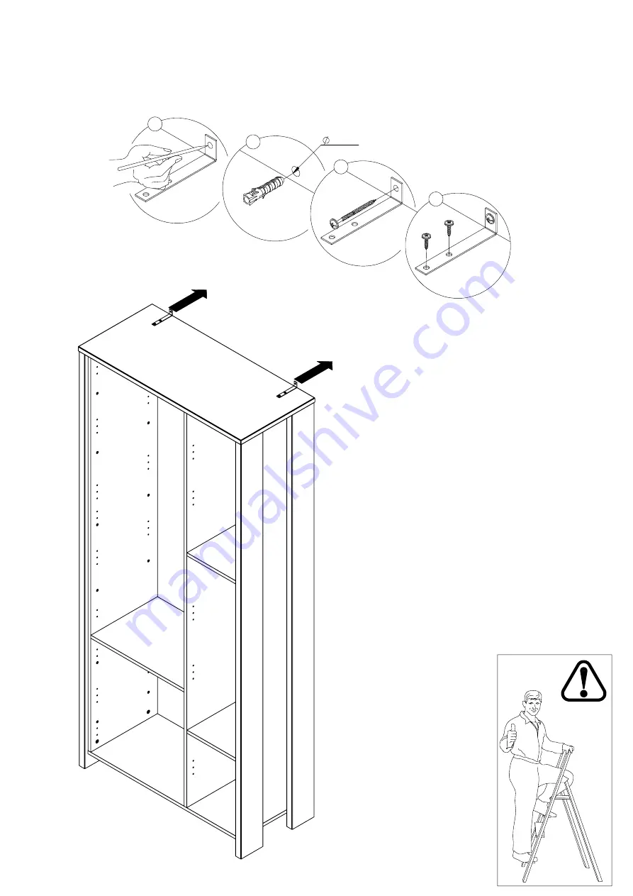 Möbel AS CLFV721 Assembling Instruction Download Page 22