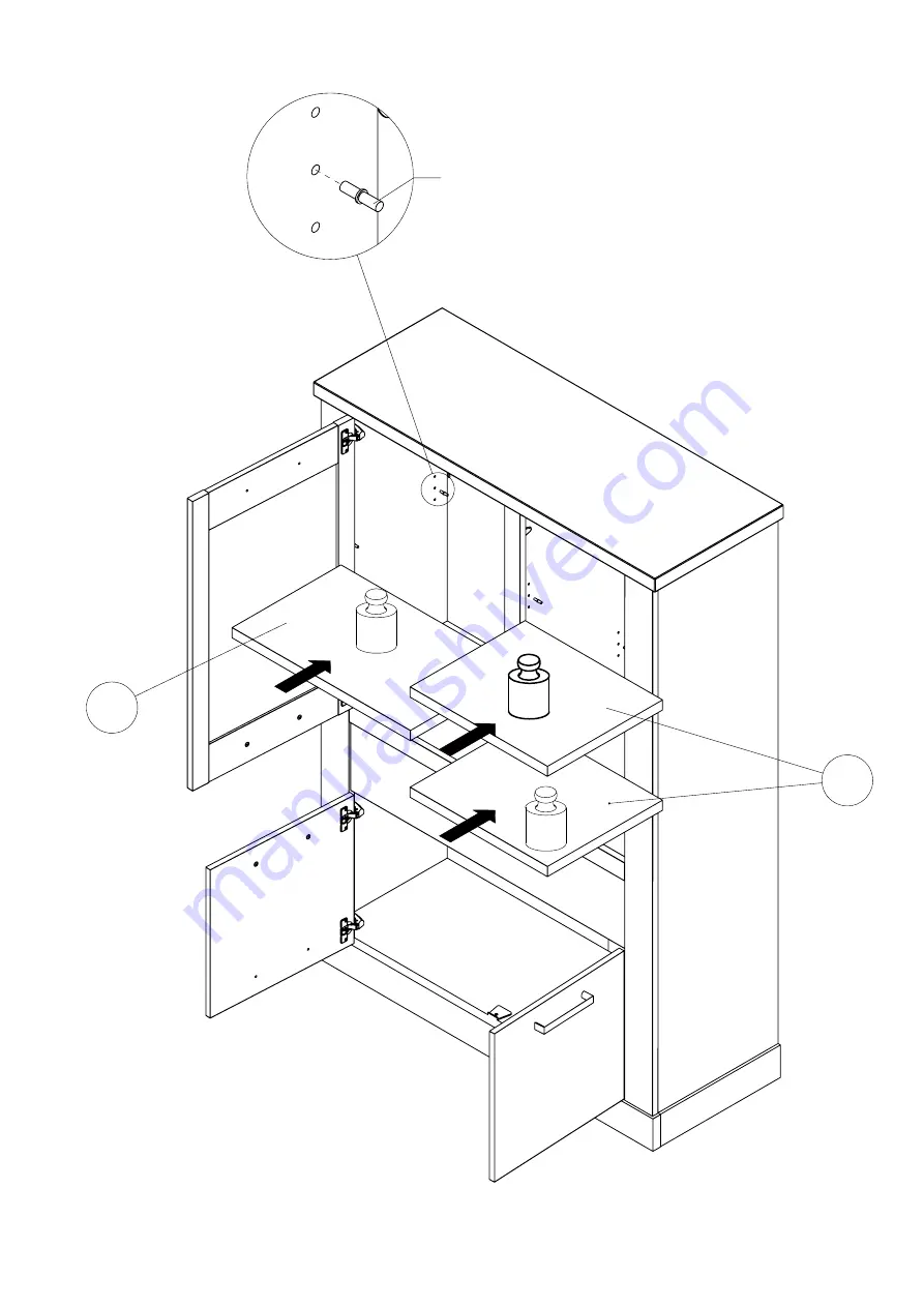 Möbel AS DURV521L Assembling Instruction Download Page 27