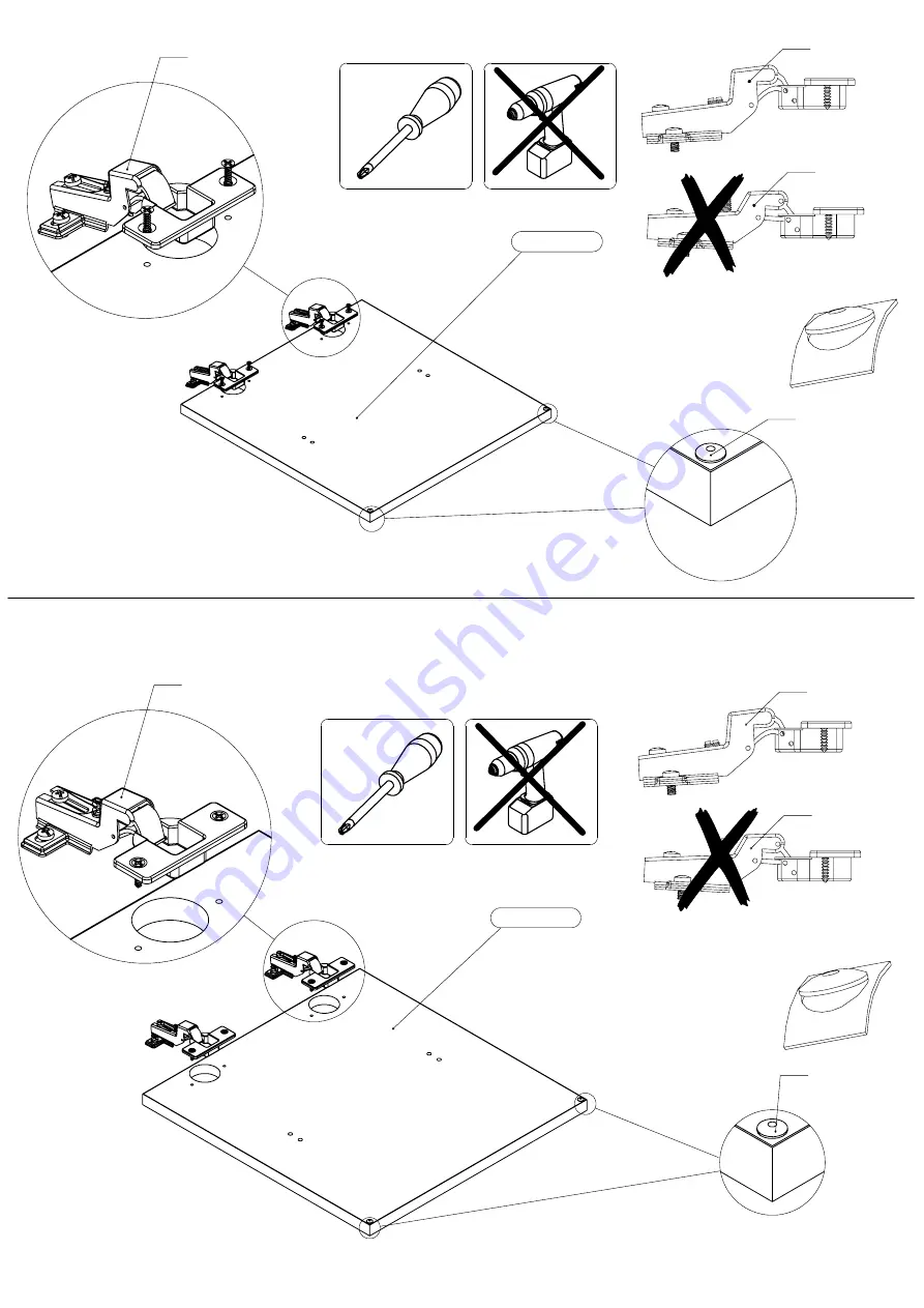 möbelando Burg SQNK233-C764 Assembling Instruction Download Page 19