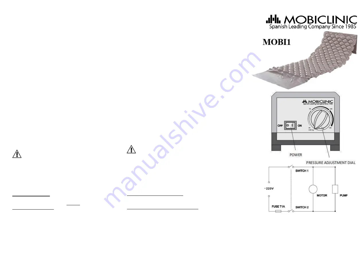 Mobiclinic Mobi1 Instruction Manual Download Page 1