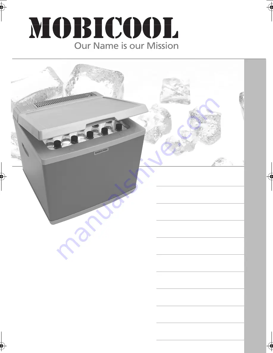 Mobicool A-40 AC Instruction Manual Download Page 1