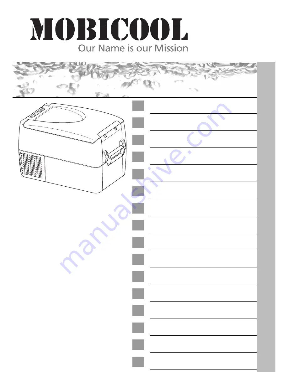 Mobicool FR35 AC/DC Operating Manual Download Page 1