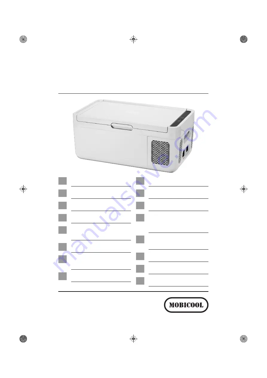 Mobicool MCG15 Short Operating Manual Download Page 1