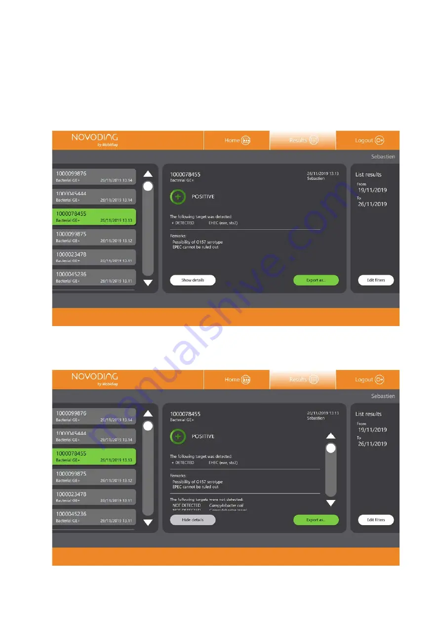 Mobidiag Novodiag NVD-BCS-A NVD-TSCA-A User Manual Download Page 21