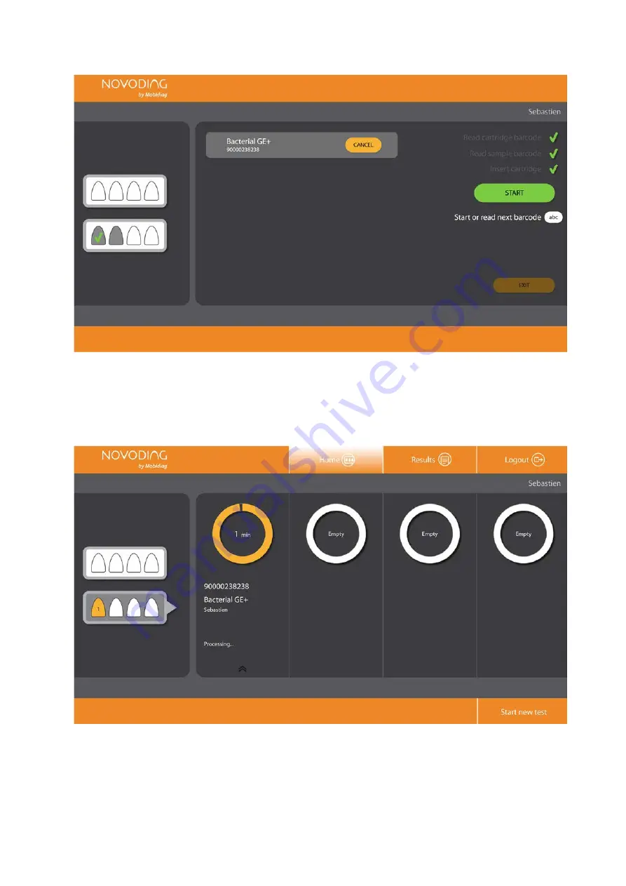 Mobidiag Novodiag NVD-BCS-A NVD-TSCA-A User Manual Download Page 32