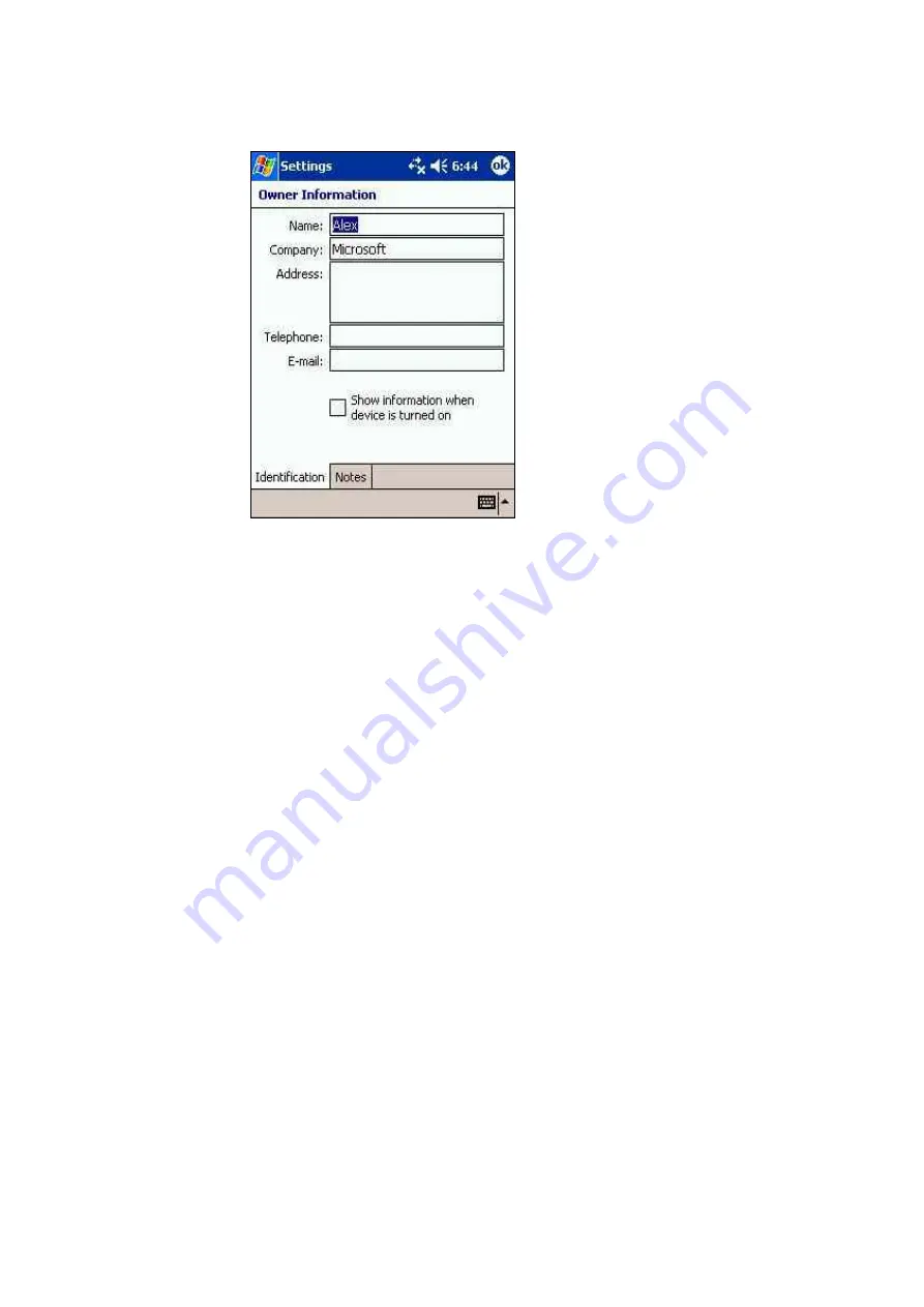 Mobile Crossing WayPoint 100 Reference Manual Download Page 60