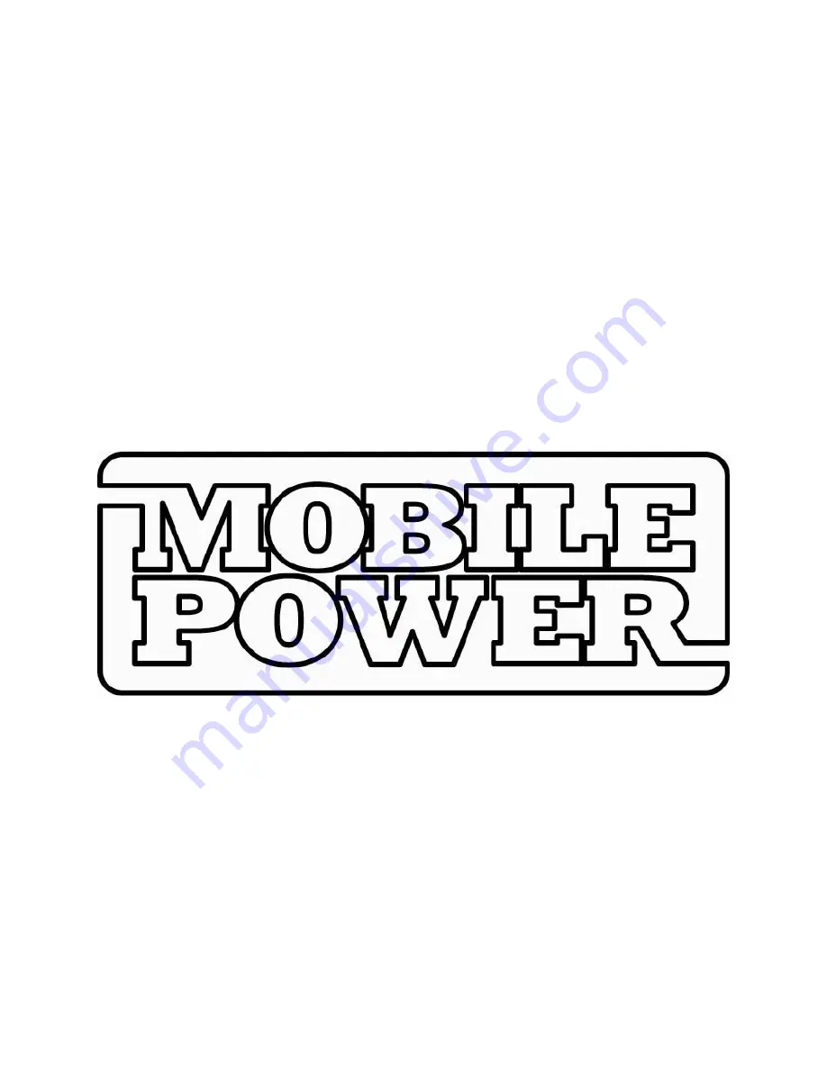 Mobile Power quickboost 2007 Instruction Manual Download Page 1