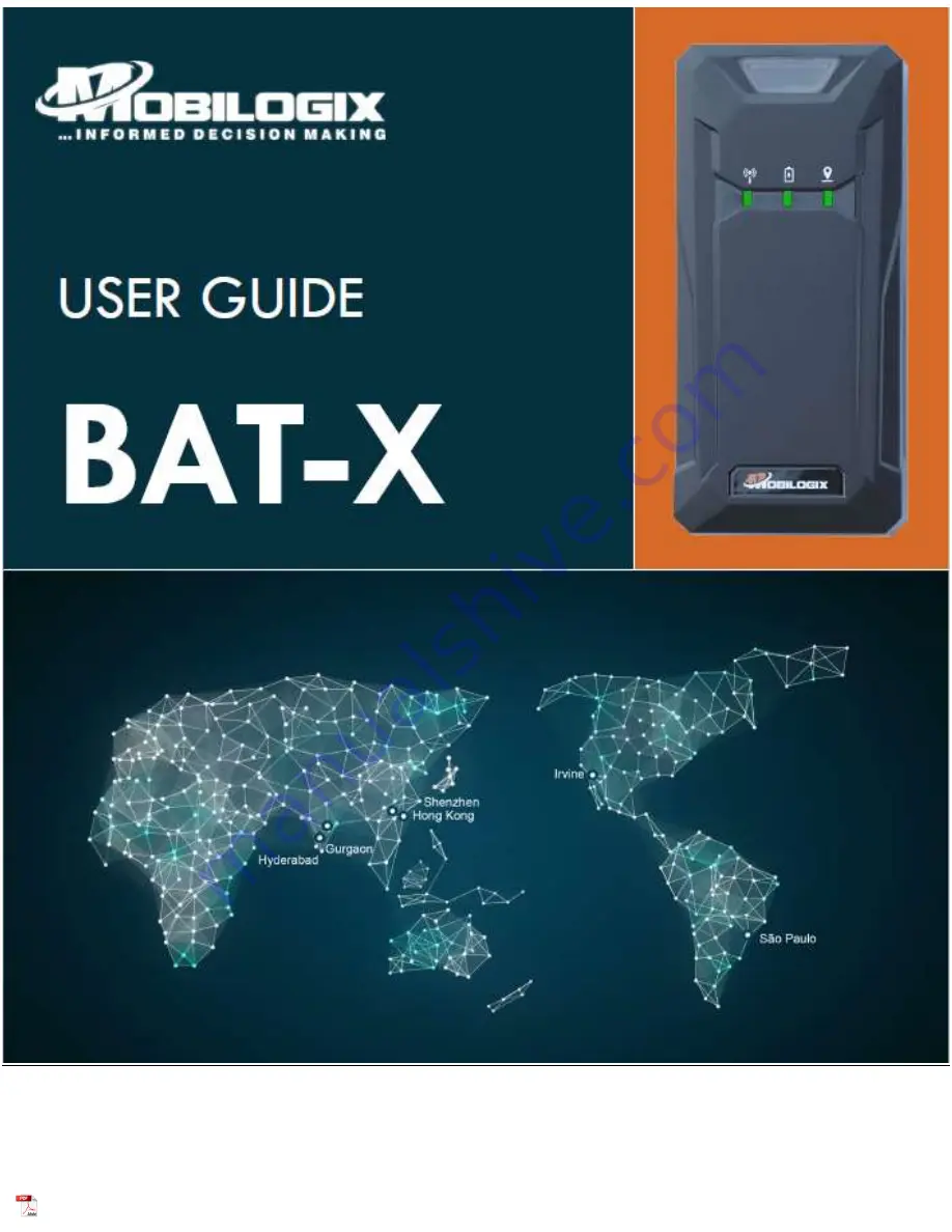 Mobilogix BAT-X Скачать руководство пользователя страница 1