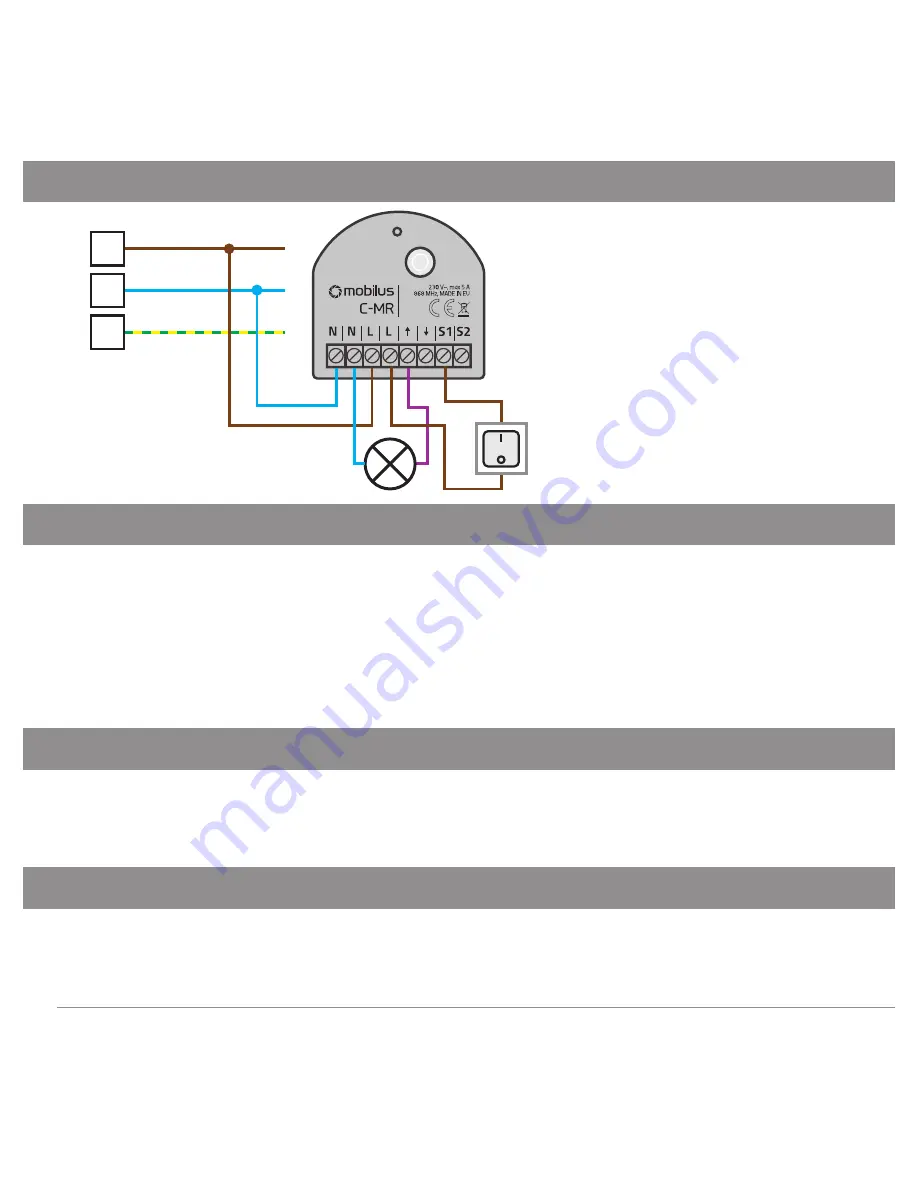 MOBILUS C-MR User Manual Download Page 12