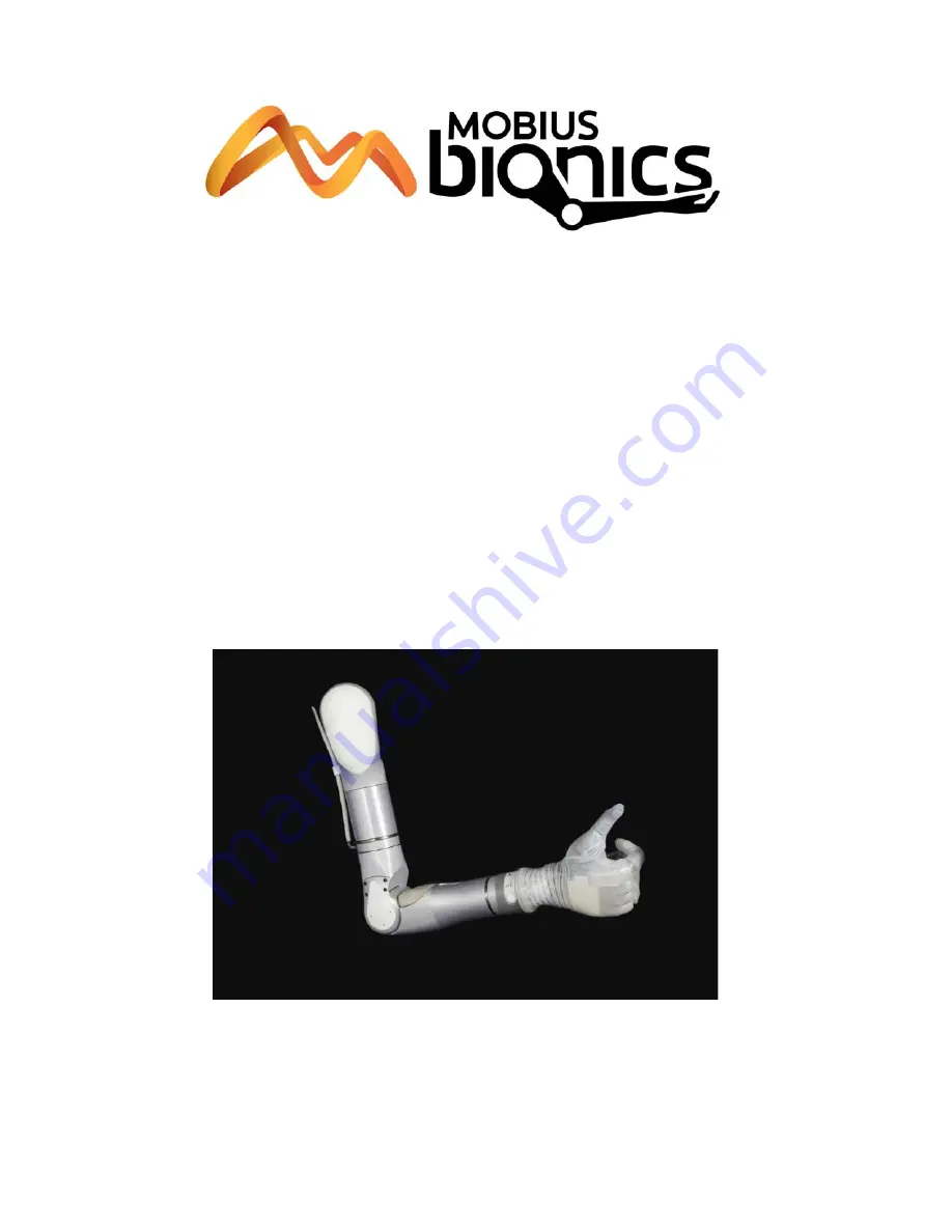 Mobius Bionics LUKE Arm User Manual Download Page 63