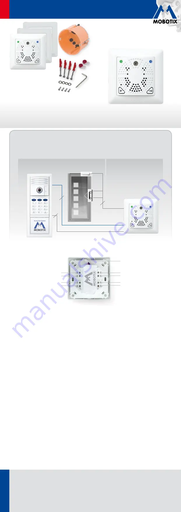 Mobotix MX-Door2-INT-ON-PW Скачать руководство пользователя страница 1