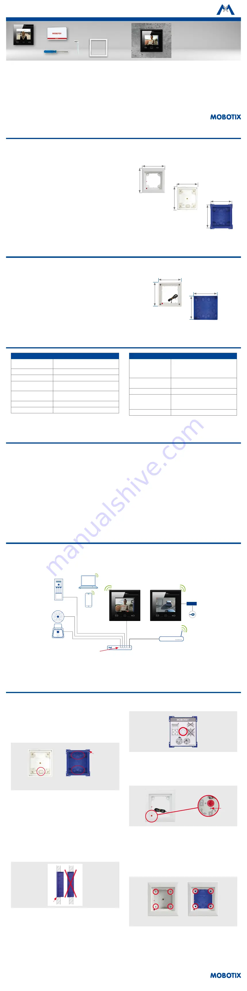 Mobotix MxDisplay Plus Quick Install Download Page 1