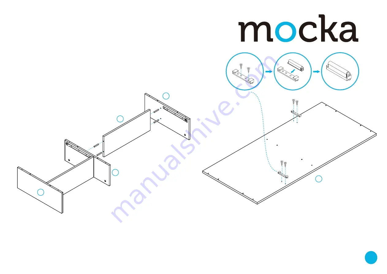 Mocka Alps Coffee Table Скачать руководство пользователя страница 4