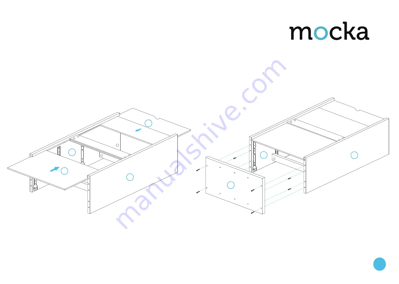 Mocka Aspen Four Drawer Скачать руководство пользователя страница 4