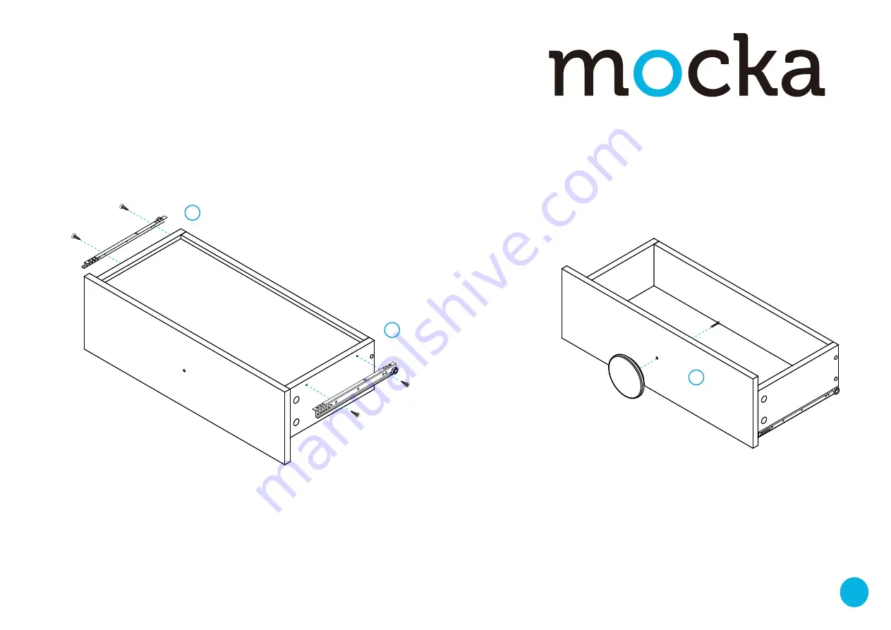 Mocka Eclipse Coffee Table Assembly Instructions Manual Download Page 8