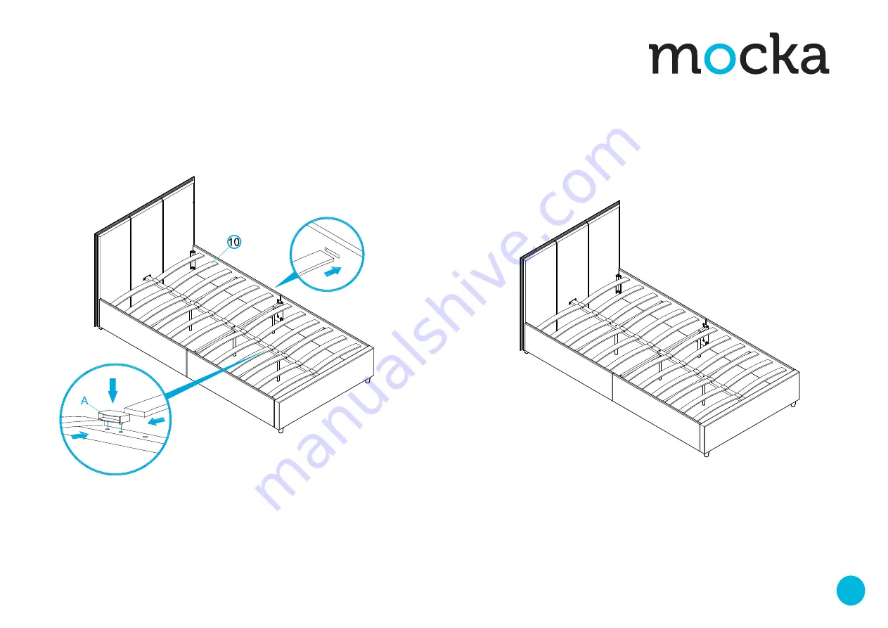 Mocka Emmett Bed Скачать руководство пользователя страница 5