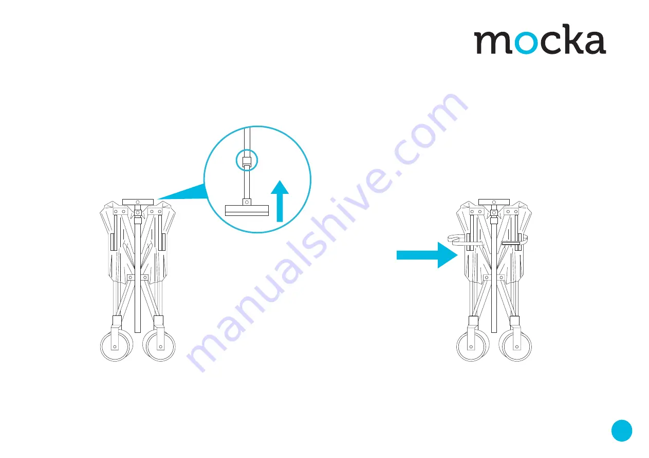 Mocka Foldable Trolley Assembly Instructions Download Page 5