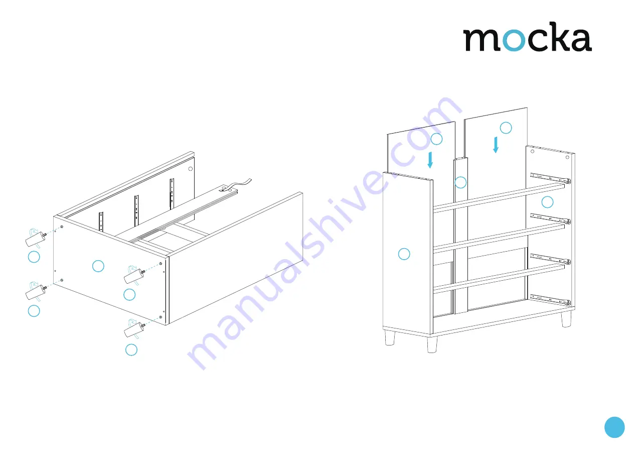 Mocka Hobart Four Drawer Скачать руководство пользователя страница 4