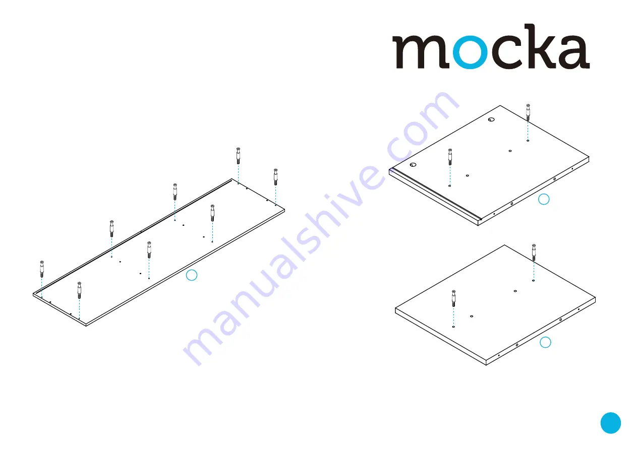 Mocka Inca Entertainment Unit Assembly Instructions Manual Download Page 2