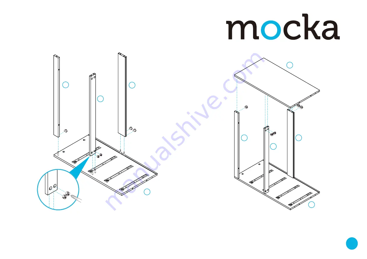 Mocka Inca Four Drawer Скачать руководство пользователя страница 3