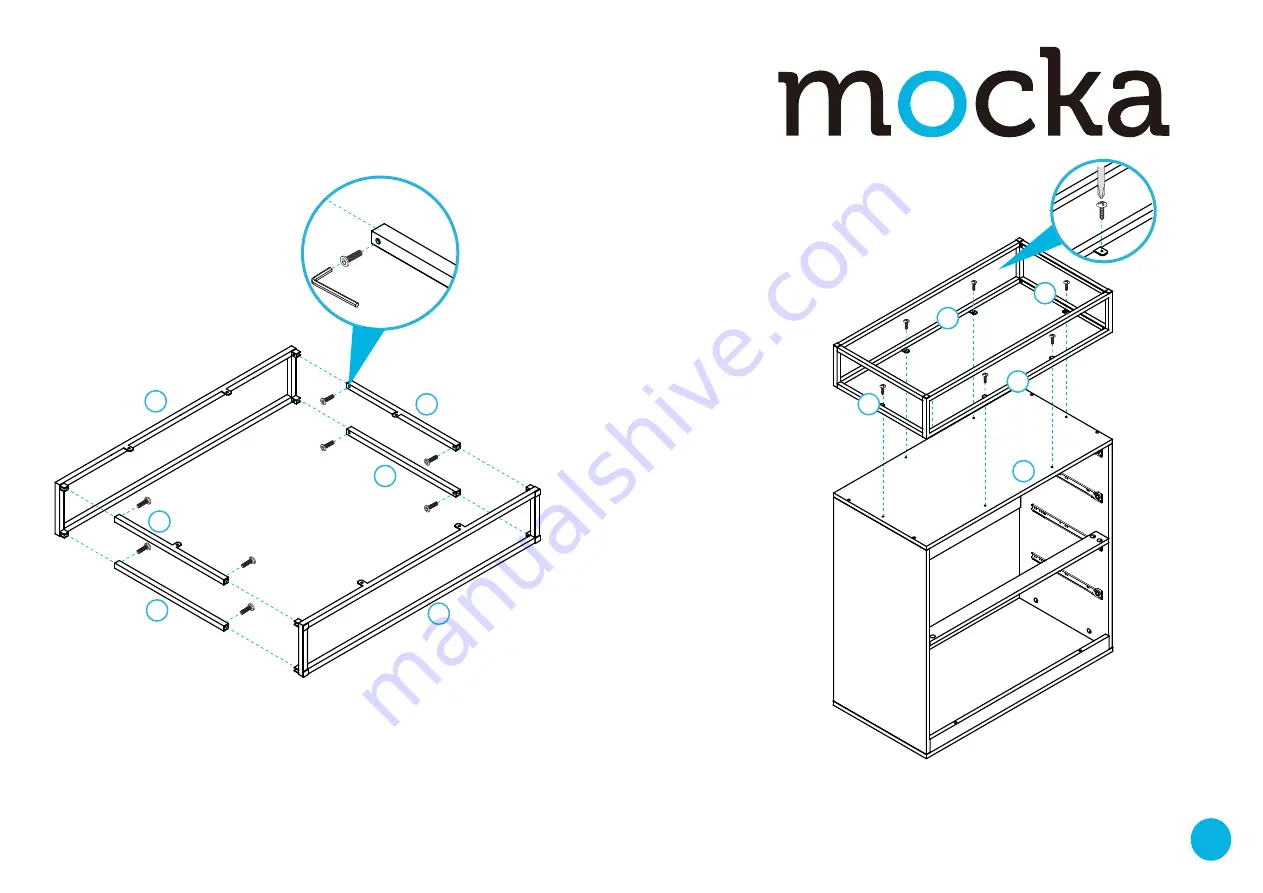 Mocka Inca Four Drawer Скачать руководство пользователя страница 6