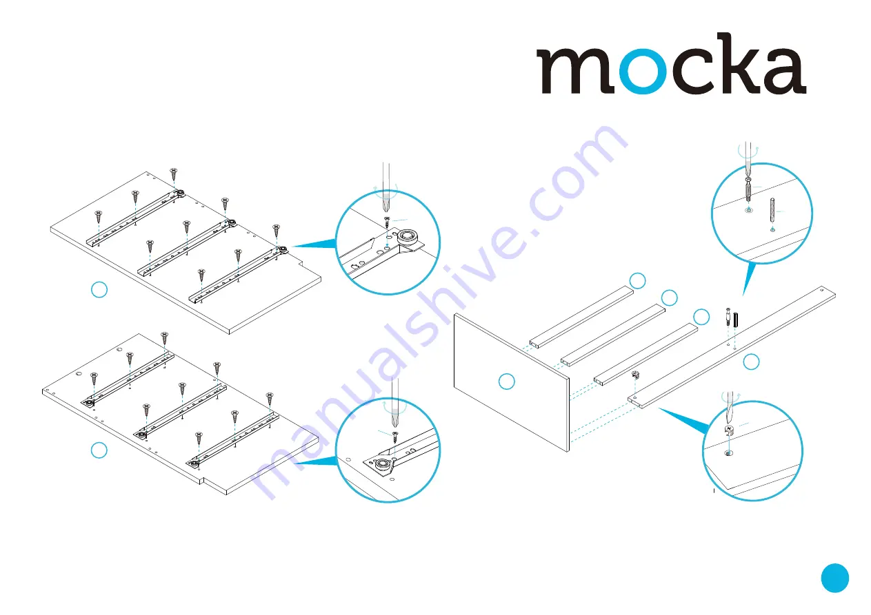 Mocka Jolt Six Drawer - Wide Скачать руководство пользователя страница 3