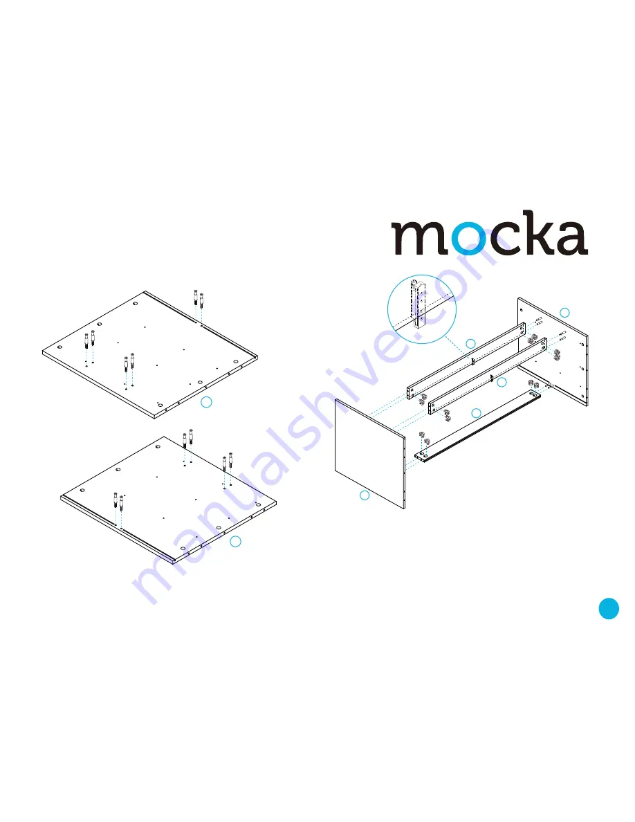 Mocka Kennedy Three Drawer Скачать руководство пользователя страница 3