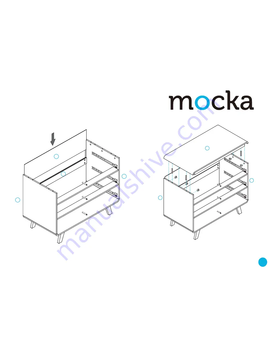 Mocka Kennedy Three Drawer Скачать руководство пользователя страница 6