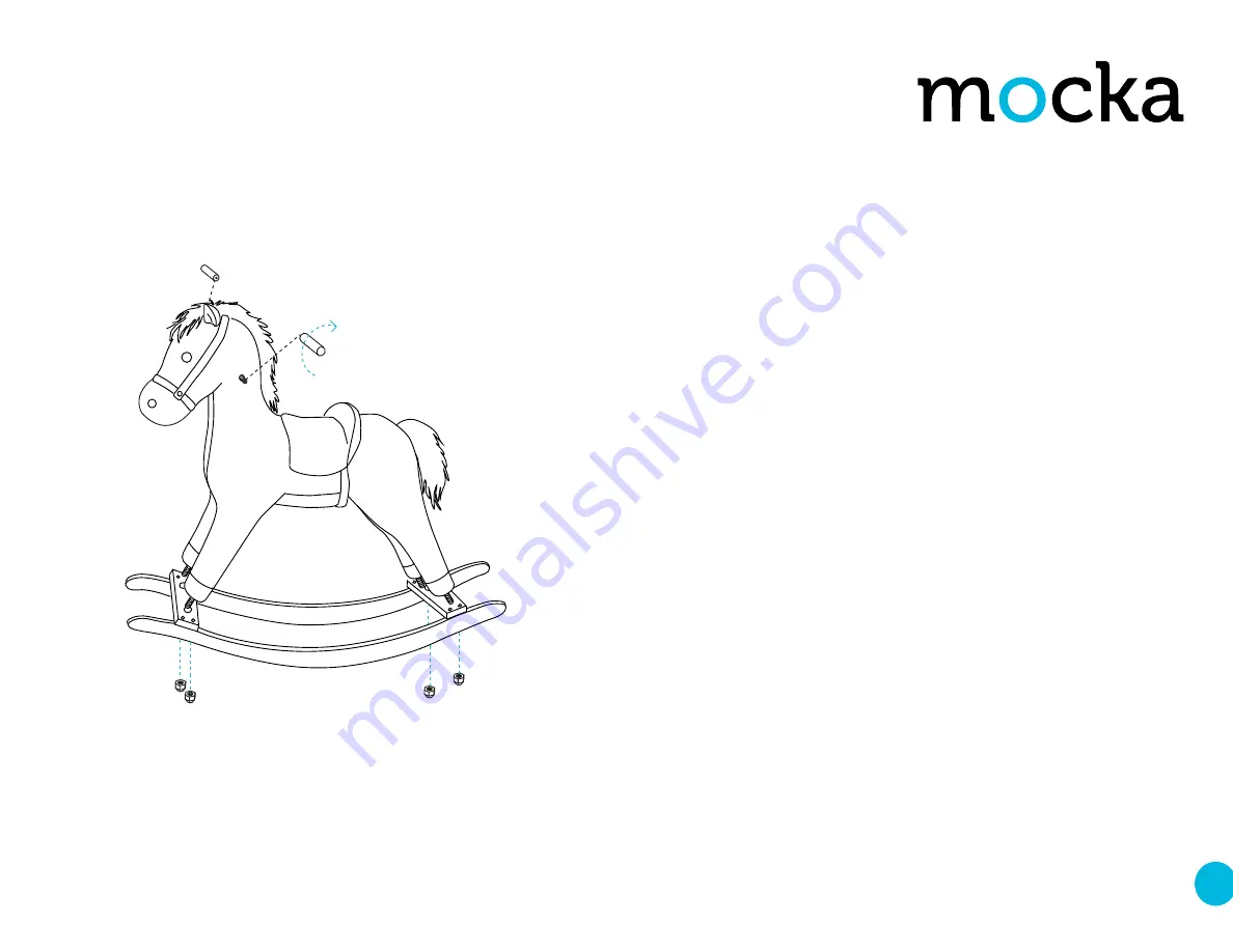 Mocka Kids Rocking Horse Скачать руководство пользователя страница 3