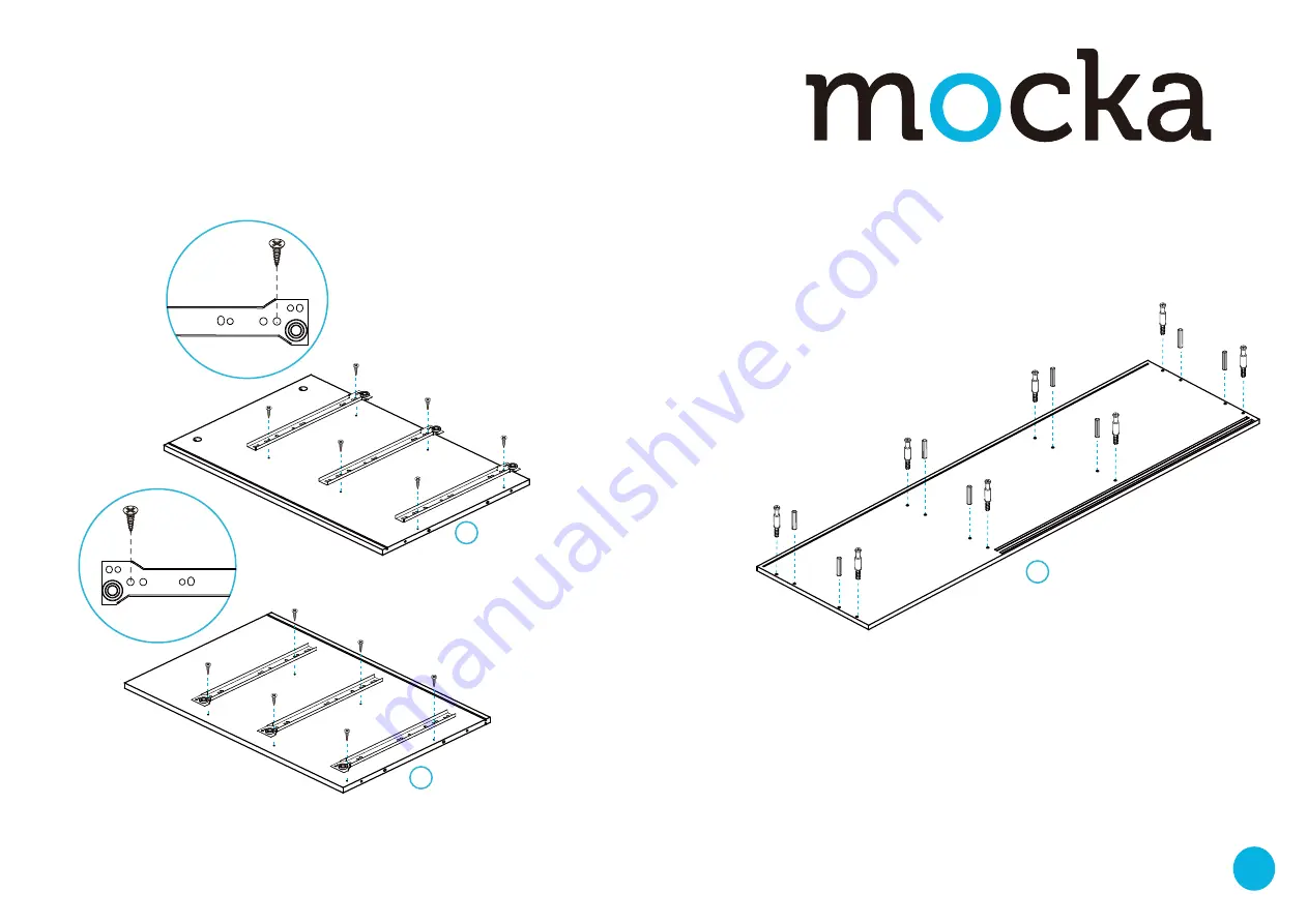 Mocka Kirra Buffet Assembly Instructions Manual Download Page 2