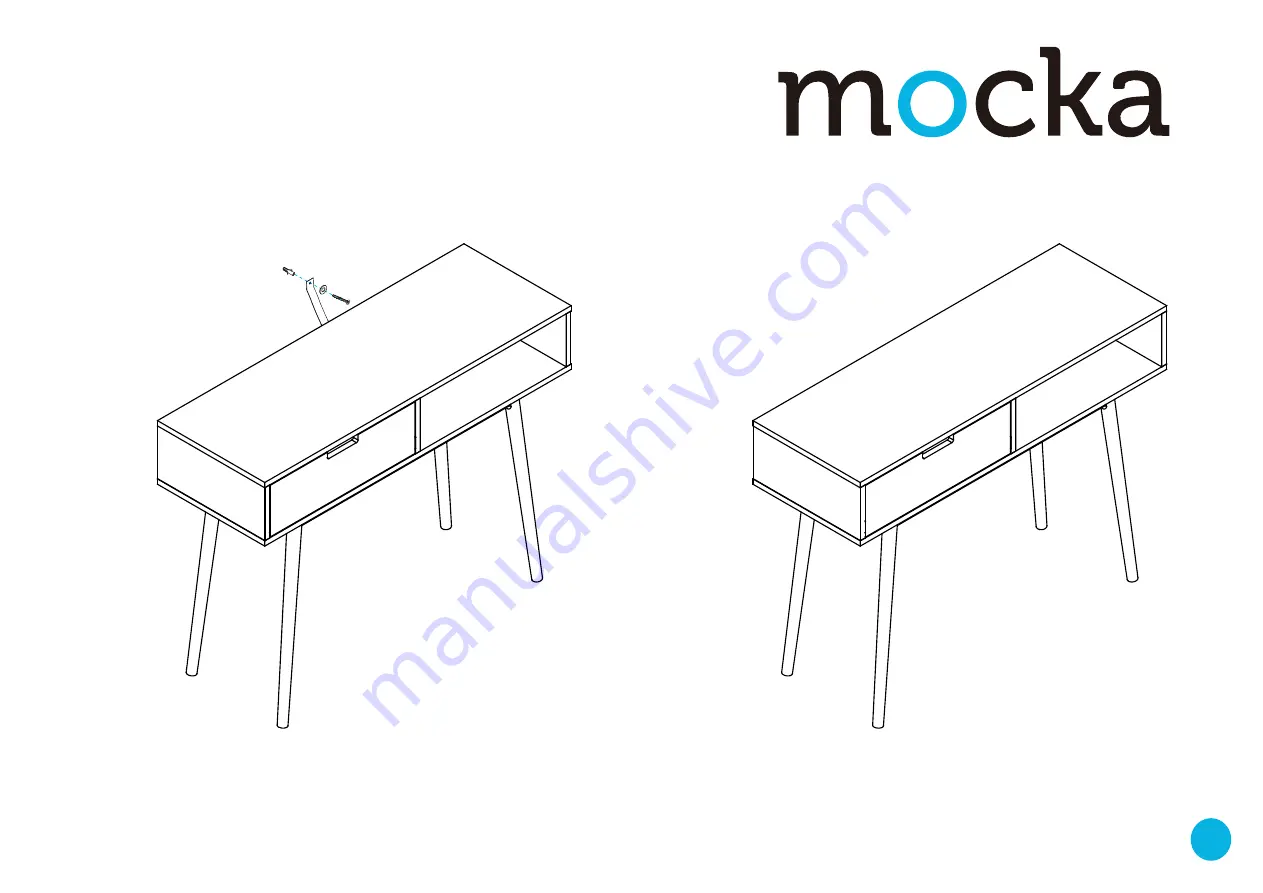 Mocka Marlow Console Table Скачать руководство пользователя страница 10