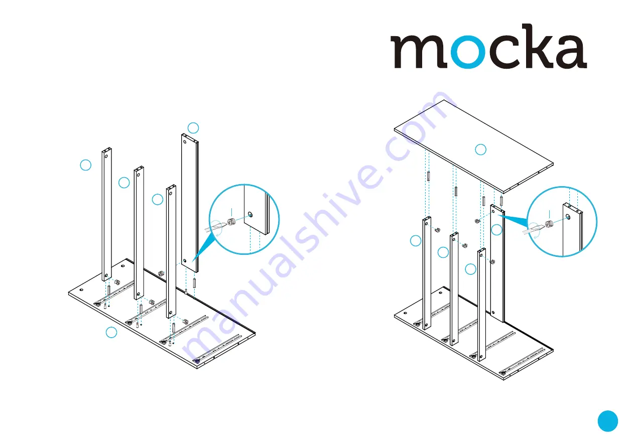 Mocka Nava Four Drawer Скачать руководство пользователя страница 3