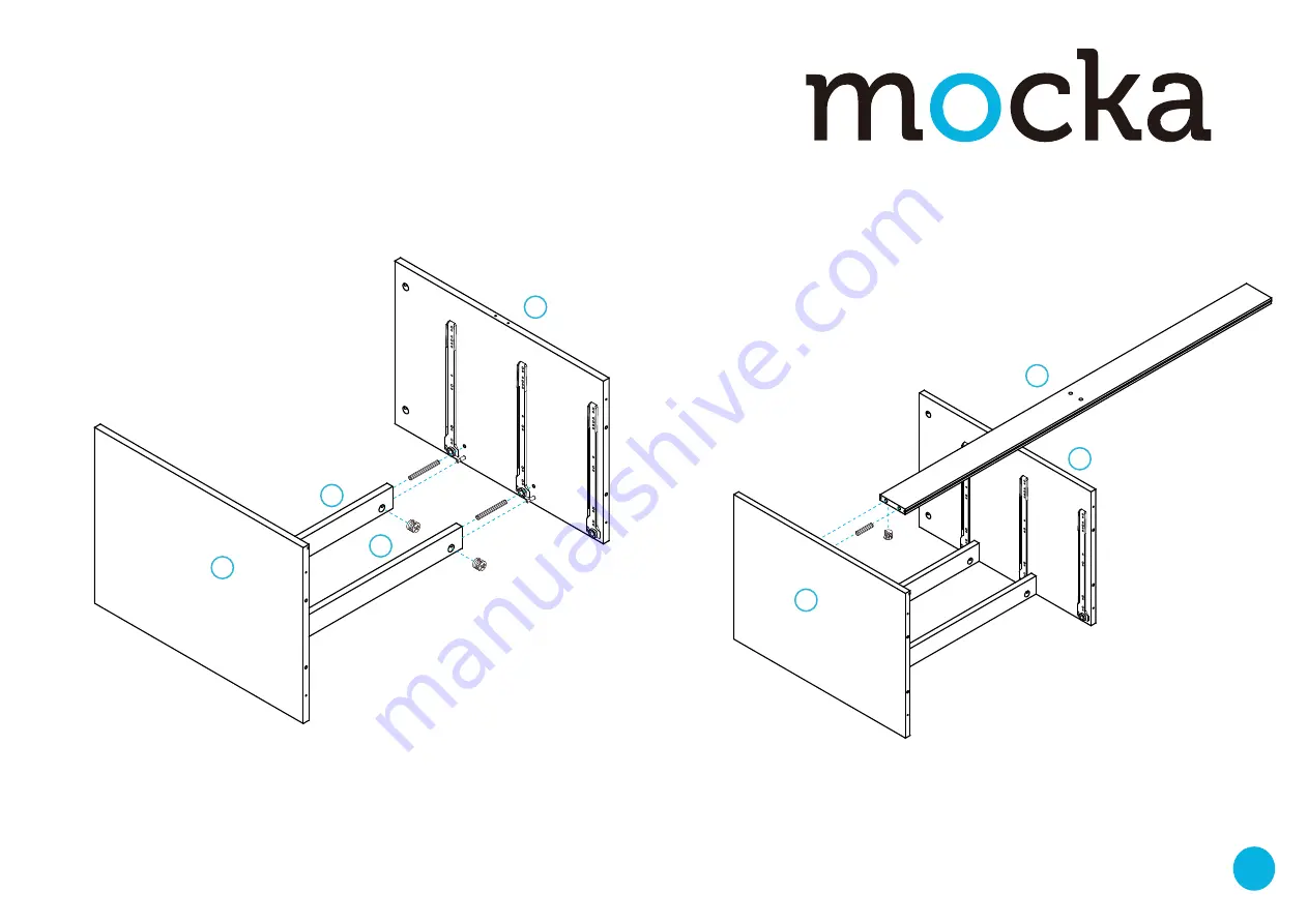 Mocka Nava Six Drawer Скачать руководство пользователя страница 4