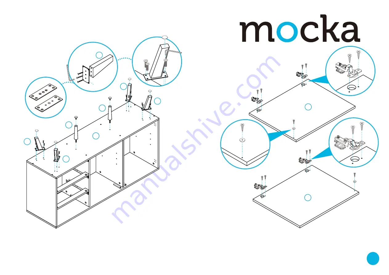 Mocka Scarborough Assembly Instructions Manual Download Page 6