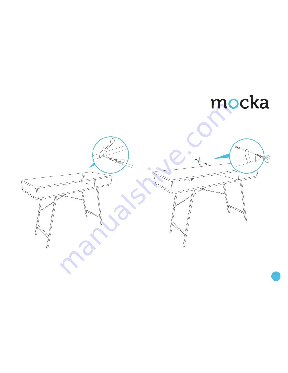 Mocka Vigo Desk Скачать руководство пользователя страница 9