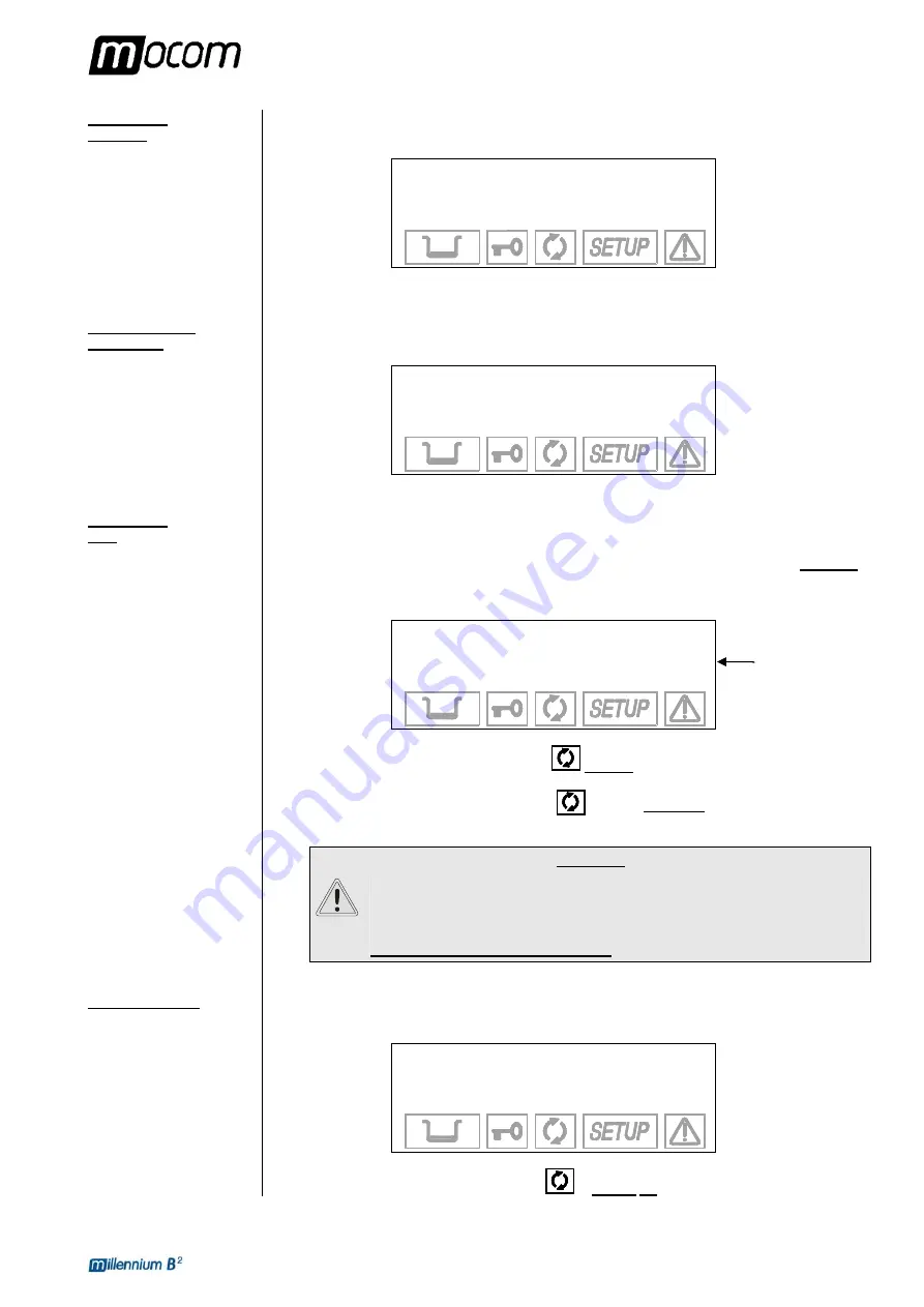 Mocom millenium B2 Operating Manual Download Page 48