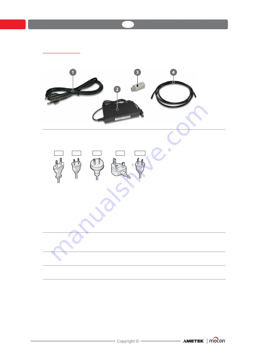 Mocon AMETEK Dansensor Lippke 5000 User Manual Download Page 14