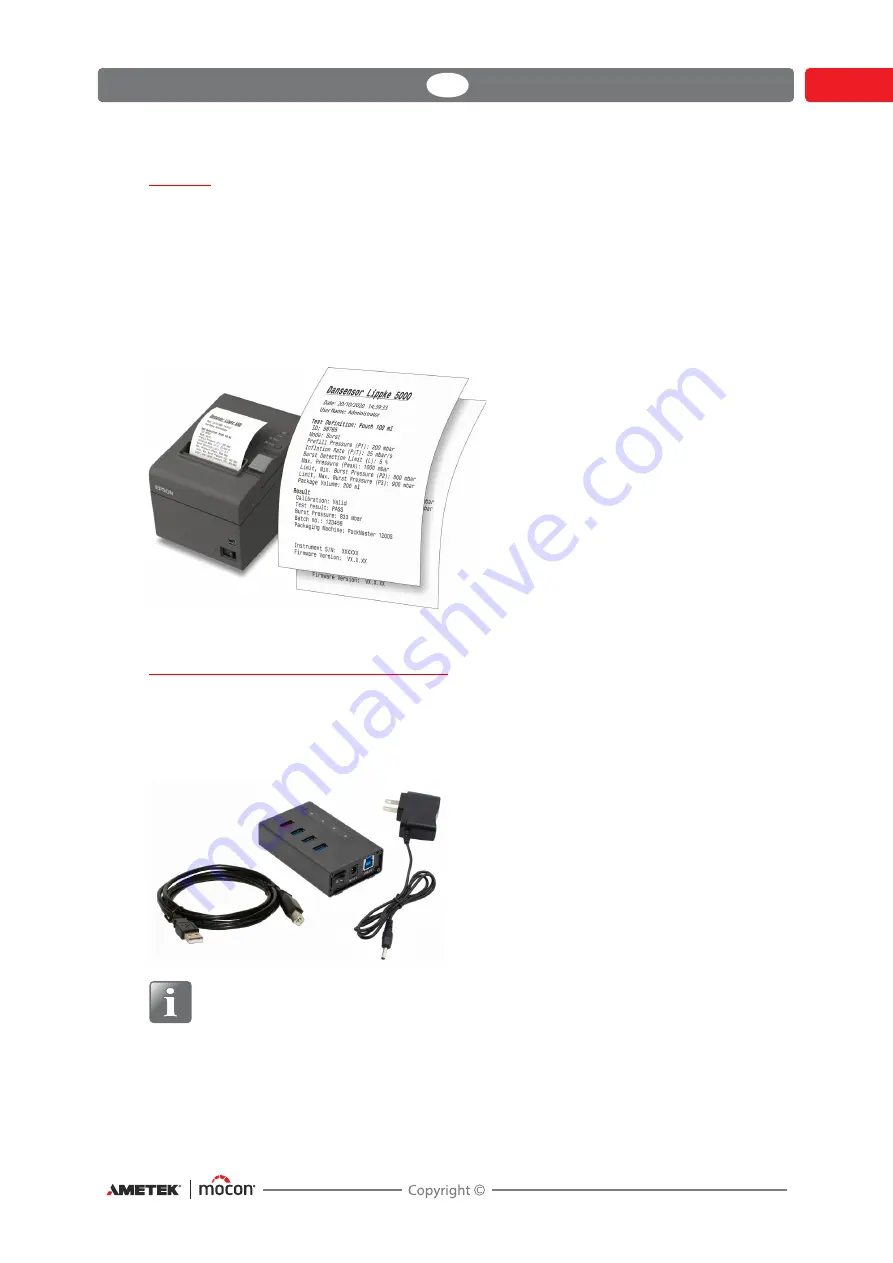 Mocon AMETEK Dansensor Lippke 5000 User Manual Download Page 73