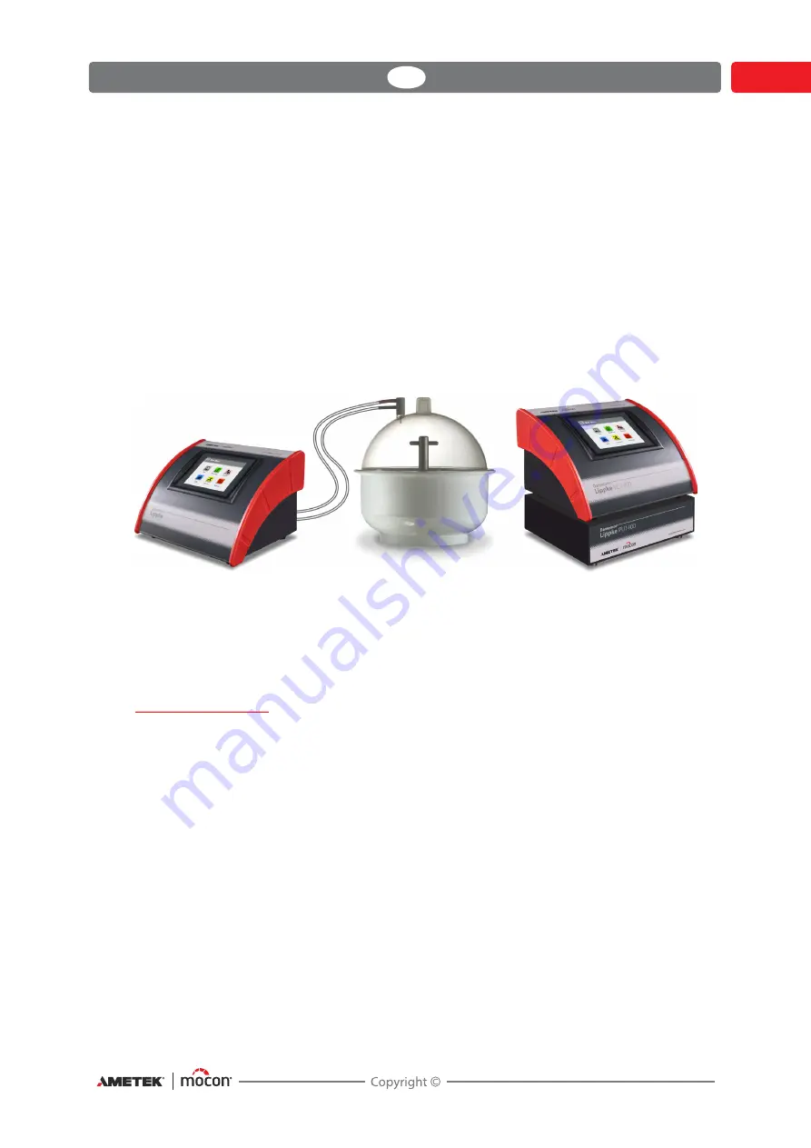 Mocon AMETEK Dansensor Lippke VC1400 User Manual Download Page 11