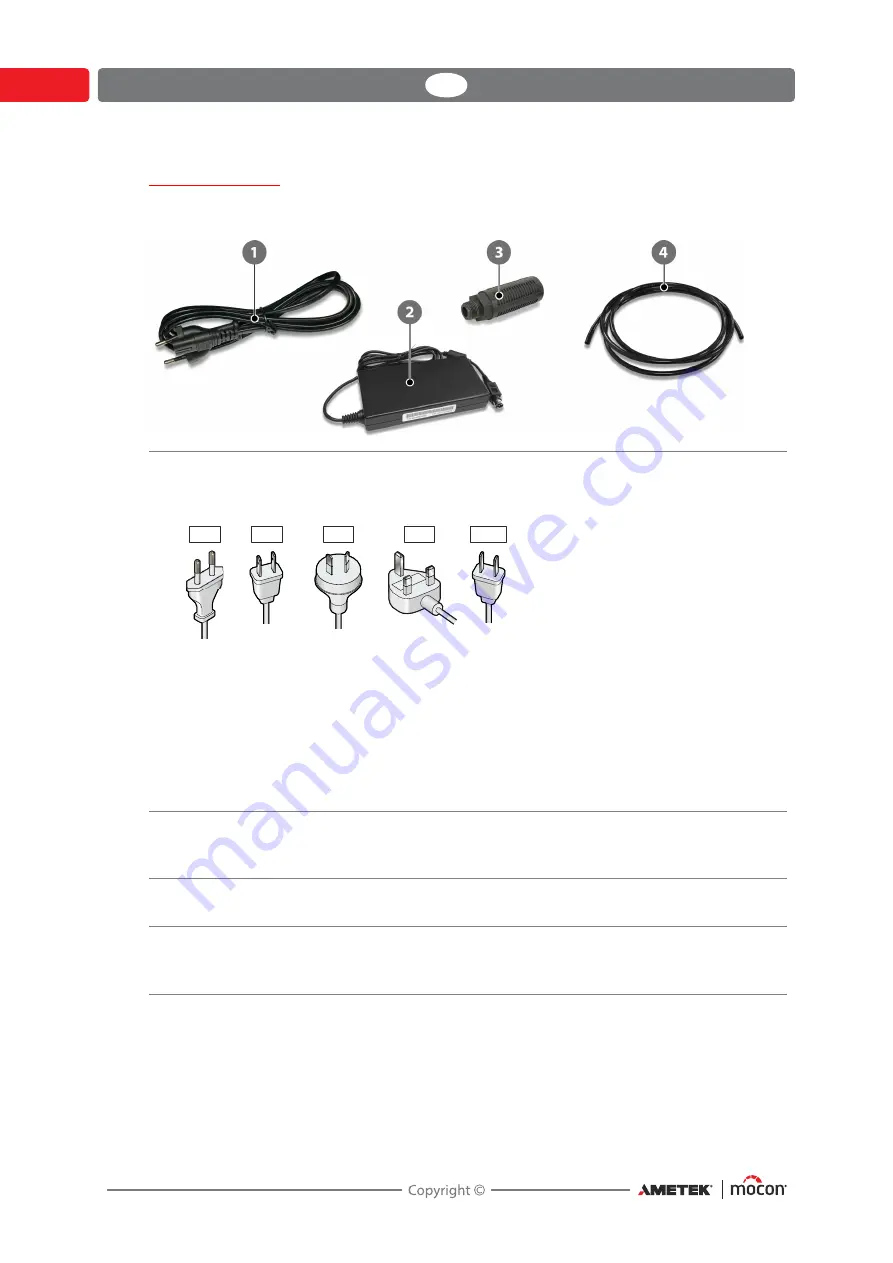 Mocon AMETEK Dansensor Lippke VC1400 User Manual Download Page 14