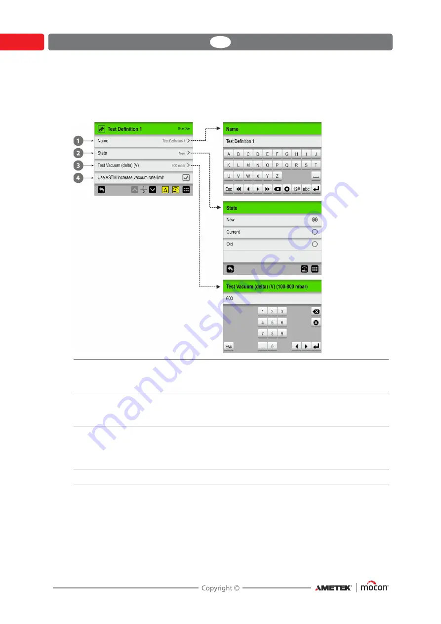 Mocon AMETEK Dansensor Lippke VC1400 User Manual Download Page 38