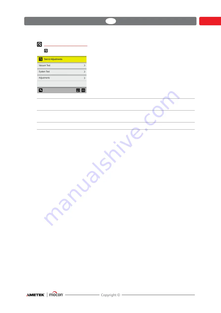 Mocon AMETEK Dansensor Lippke VC1400 User Manual Download Page 79